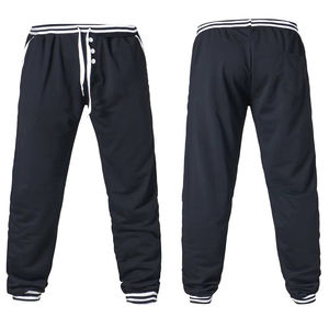 Pantalon de jogging décontracté pour homme, taille mi-haute, respirant, léger, en mélange polyester/coton écologique, style streetwear, pour la musculation - Product Image 3