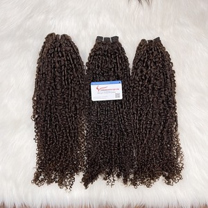 Hot New style cabello Steam Pixie Curl máquina trama cabello rizado vietnamita con precio de fábrica - Product Image 4