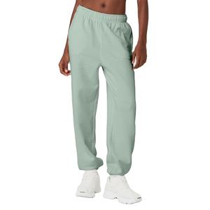Wholesale <b>Women</b> Winter Fleece Sweatpants Soft Warm Joggers High Waist <b>Loose</b> Fit Pants Custom Logo OEM Athletic Casual <b>Trousers</b> - Product Image 1