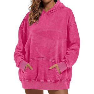 Ropa de calle Sudaderas con capucha de lavado ácido hechas a medida Sudaderas con capucha de color personalizado Estilo único Sudadera con capucha de lavado ácido para la venta - Product Image 2