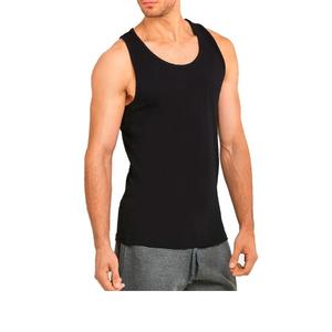 Camiseta Deportiva Personalizada para Hombre, Camiseta de Gimnasio, Estilo Stringer, Opción de Talla Grande, Material de Poliéster Lavado, Secado Rápido - Product Image 1