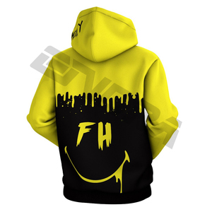 Hoodies pour hommes graphique lettre imprimé à manches longues sweat-shirt à cordon hauts pullover avec poche - Product Image 4