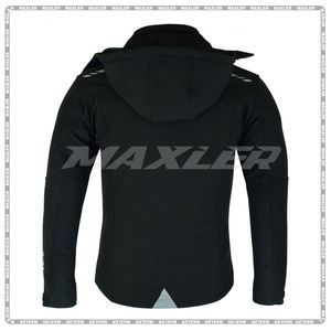 Chaqueta Softshell para Motocicleta con Forro Térmico, Impermeable, para Motociclistas Urbanos, Servicios de Mensajería y Compradores de Exportación - Product Image 4