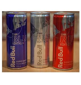 Achetez Red Bull All Special Edition 250ml Red Blue Silver Yellow Energy Drinks Pack de 6 Boissons énergisantes gazeuses rafraîchissantes - Product Image 3