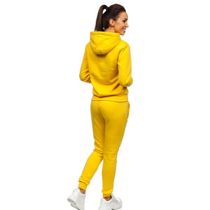 Pakistan vente en gros formation Jogging porter des survêtements personnalisé femmes Streetwear survêtement ensemble 100% coton survêtement à vendre - Product Image 2