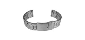 สายนาฬิกาอัจฉริยะสำหรับทุกเพศสายนาฬิกา7003สแตนเลสสตีลเงิน20 22มม. สายรัดข้อมือปรับได้ระบายอากาศได้อุปกรณ์เสริมสร้อยข้อมือโลหะเนื้อนิ่ม - Product Image 4