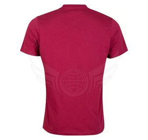 T-shirt uni pour homme, couleur rouge, fabriqué au Pakistan, de haute qualité, nouvelle collection - Product Image 2