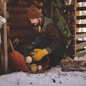 Multifunctional Portable Firewood Storage Leather Log <b>Holder</b> LLR-0042 <b>Fireplace</b> Carrier Practical Leather <b>Wood</b> Carrier for - Product Image 5