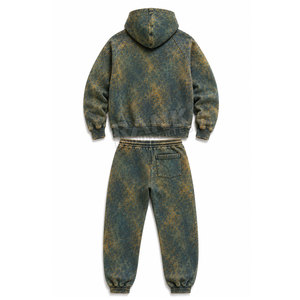 Servicio OEM, Nueva Llegada, Conjuntos Deportivos para Hombre con Lavado Ácido, Diseño Moderno, Ropa de Invierno de Alta Calidad - Product Image 2