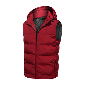 Chaleco Acolchado de Plumón para Hombre, Personalizado al por Mayor, Ligero, Cálido, para Invierno, con Logotipo Privado, 2026 - Product Image 6