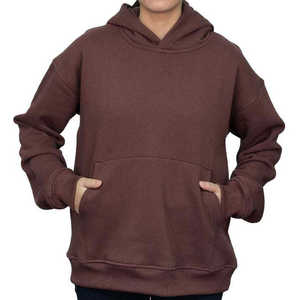 Sweats à capuche pour femmes à quantité minimale de commande bas Sweats à capuche pour femmes de couleur unie respirante de haute qualité à vendre - Product Image 1