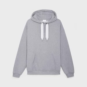 <b>Plain</b> Lightweight Grey Color Cotton Fleece <b>Men's</b> <b>Hoodies</b> Custom Design 100% Soft Cotton Hoodie <b>For</b> <b>Men</b> - Product Image 4