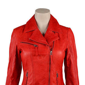 Chaqueta de cuero de invierno de alta calidad para mujer logotipo personalizado y diseño tejido de punto transpirable superventas al aire libre - Product Image 2