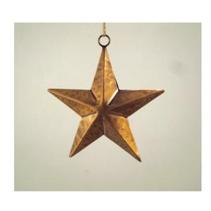 Hammered Finished Gold Metal <b>Hanging</b> Star <b>Ornaments</b> For Christmas Home Decorative <b>Hanging</b> <b>Ornaments</b> - Product Image 1