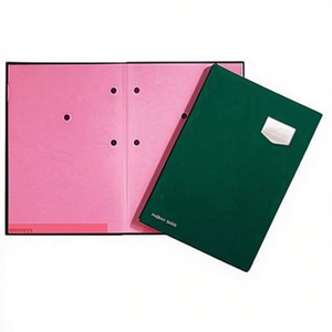 PAGNA De Luxe Signature <b>Folder</b> DIN <b>A4</b> Plastic Green/Pink 10 Compartments File <b>Folder</b> - Product Image 3
