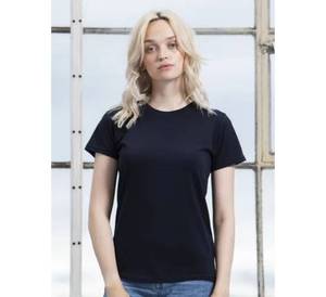 เสื้อยืดผู้หญิงออแกนิค100% สีดำดีไซน์แบบสั่งทำได้รับการรับรองคุณภาพล่าสุด - Product Image 1