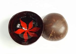 Cuencos de Coco Naturales Pulidos de Alta Calidad, Diseño Minimalista Ecológico, Hanoi Vietnam MIFAVN, para Organización y Almacenamiento en el Hogar - Product Image 4