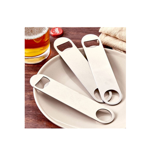 Ouvre-bouteille en acier inoxydable à la mode meilleure qualité Offre Spéciale porte-clés personnalisé ouvre-bouteille en acier inoxydable argenté - Product Image 1