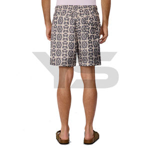 Shorts de plage pour hommes de haute qualité, sublimés, design imprimé personnalisé, séchage rapide, fermeture à cordon, options multicolores, polyester - Product Image 2