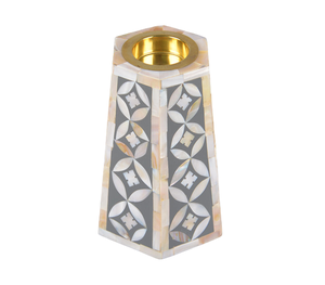 Meilleur choix brûleur d'encens en bois d'agar incrusté d'os spécial pour Ramadan Mubkhar fabriqué à la main métal bois Inde Royal décoration de la maison - Product Image 3