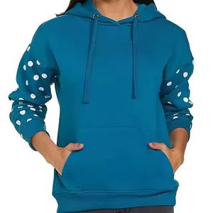 Sudaderas con Capucha de Alta Calidad para Mujer, Bolsillo Tipo Canguro, Logotipo Personalizado Impreso y Bordado, Tallas Grandes para Invierno - Product Image 1