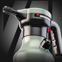 Canon à mousse électrique pour le detailing automobile mains libres, outil de lavage sans contact