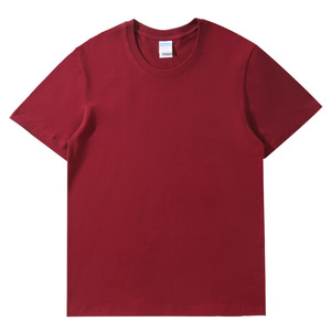 100% coton 180gsm hommes Oem logo impression personnalisée broderie conception en gros blanc simple T-shirt vierge pour hommes - Product Image 3