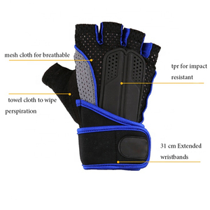 High Quality Weightlifting Gym <b>Gloves</b> Fitness Workout <b>Training</b> <b>Gloves</b> Breathable <b>Weight</b> Lifting Gym <b>Gloves</b> With Custom Logo - Product Image 3