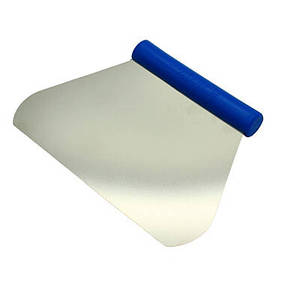 Raspador de Masa de Acero Inoxidable 19x12 cm, Utensilios de Repostería para el Hogar y la Cocina, Apto para Lavavajillas - Product Image 1