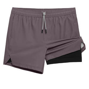 Pantalones cortos de gimnasio para hombre hechos a medida OEM al por mayor con colores personalizados tamaño y logotipo pantalones cortos de gimnasio transpirables de algodón para hombre - Product Image 1