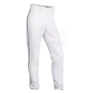 Nueva Llegada SUFI APPAREL Uniforme de Béisbol 100% Poliéster con Estampado por Transferencia Térmica Personalizable Cuello en V Unisex Plus - Product Image 4