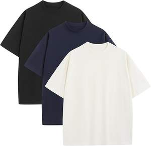 T-shirt pour homme en coton 100% respirant et écologique, imprimé à l'écran, tricoté, service OEM, prix de gros bon marché - Product Image 4