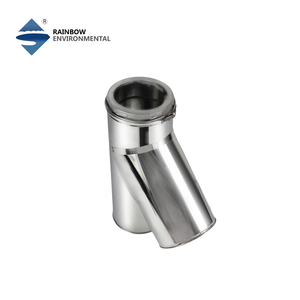 Cheminée Arc-en-ciel Facile à Installer, Tuyau de Poêle à Bois à Double Paroi en Acier Inoxydable SUS316/SUS304 de 5 Pouces pour l'Évacuation des Fumées - Product Image 3