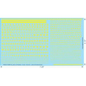 Calcomanías de matrícula de coche modelo impresas personalizadas NSW diseño estándar 1/25 a escala 1/160 pegatinas de vinilo blanco al mejor precio - Product Image 4