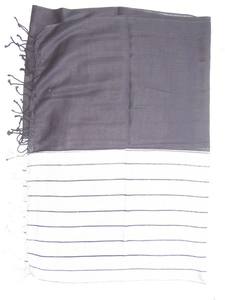 2025ผ้าพันคอผ้าฝ้ายทอมือสำหรับผู้หญิงผ้าพันคอดีไซน์ลายทางยาวน้ำหนักเบา - Product Image 2