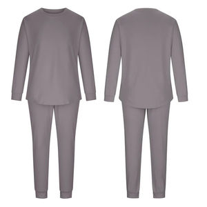 Streetwear sur mesure Survêtement épais avec votre propre logo Ensemble survêtement à manches longues pour hommes - Product Image 5