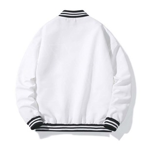 Chaquetas de Béisbol Varsity Personalizadas al por Mayor, Última Moda de Invierno, Chaquetas Universitarias con Letras Personalizadas, Cuello Alto, Alta Calidad - Product Image 3