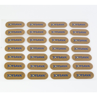 Etiquette d'impression par transfert de chaleur en silicone avec logo 3d personnalisé pour vêtement