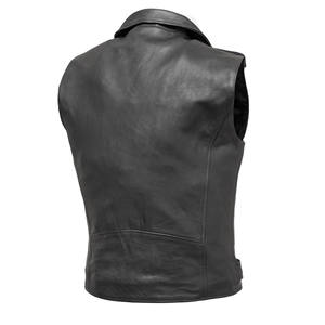 Nouvelle arrivée 2026 Veste en cuir sans manches pour homme pour la moto Veste de motard durable pour moto Fournisseur en gros - Product Image 6
