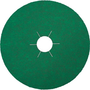 Disques de ponçage en céramique KLINGSPOR FS 966 ACT INOX, disques en fibre avec grain de 125 mm et grain 60, lot de 25 - Product Image 1