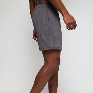 New Arrival Customized Double <b>Layer</b> Mesh Shorts Best Selling Fitness Polyester Mesh Shorts Logo Custom Printed - Product Image 3