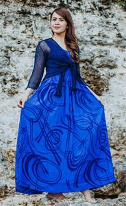 Wholesale Plus Size Winter Bali Ikat Sheer Bolero Tropical Glam Beach Cover-Up Woman Party Poncho <b>Cardigan</b> Blouse Vacation - Product Image 2