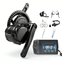 Kit de conversion de moteur central Tongsheng 750W 48V TSDZ8 avec capteur de couple et écran EKD01, stock UE, Royaume-Uni, États-Unis pour vélos électriques