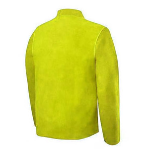 KEEM BROTHER Chaqueta de soldadura de cuero protectora de manga larga para hombre Ropa de seguridad de gran venta - Product Image 4