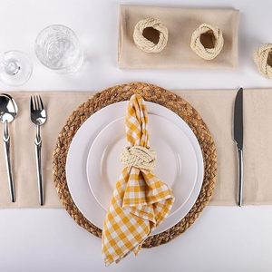 Rope <b>Decorative</b> napkin ring rare modern rope napkin holder home and hotel <b>decorative</b> Tissue holder Ring customized - Product Image 3