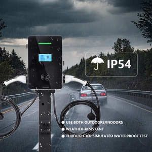 Offres Spéciales Smart Dual Guns 14kw 22kw 44kw Station de charge AC EV chargeur rapide <span class=keywords><strong>carte</strong></span> RFID/prise et Charge/APP/réservation - Product Image 6