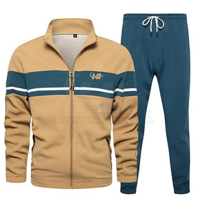 Men Tracksuit Winter Casual Breathable Quick Dry Lightweight Solid Eco-Friendly Customized Logo High Quality OEM Service - Product Image 4