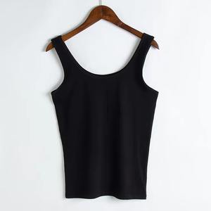 Débardeur de fitness personnalisé pour femmes vente en gros été Gym Yoga Sportswear OEM vêtements de sport coton extensible Slim Jersey personnalisable - Product Image 4