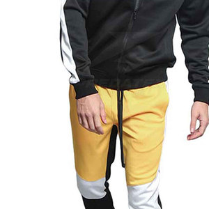 Logotipo y diseño personalizados invierno sólido 100% algodón transpirable secado rápido hombres entrenamiento gimnasio chándal bajo MOQ alta calidad - Product Image 6