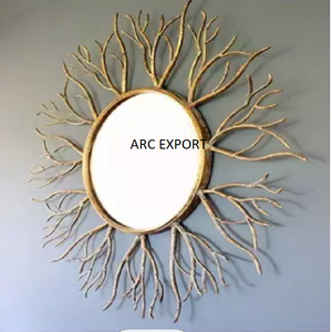 Fantaisie Designer Décoration Mur Miroir Cadre Meilleure Qualité Métal Matériel Miroir Salle De Bains Décoration Maison Miroir Cadre À Vendre - Product Image 5